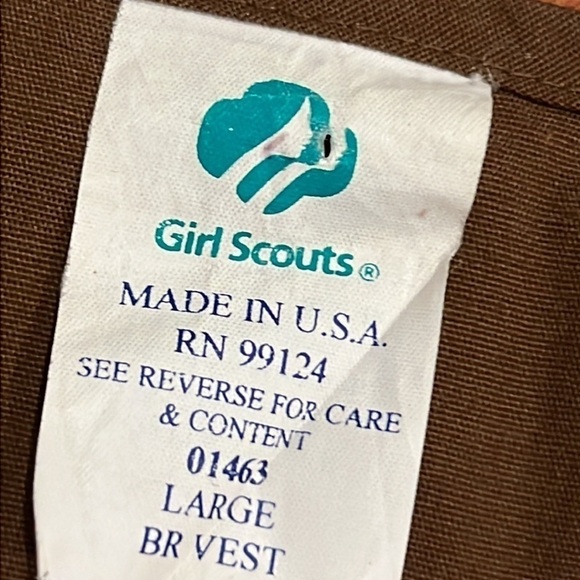 ⭐️ Girl Guides Scouts Smock stop with Various Badges - Picture 4 of 8